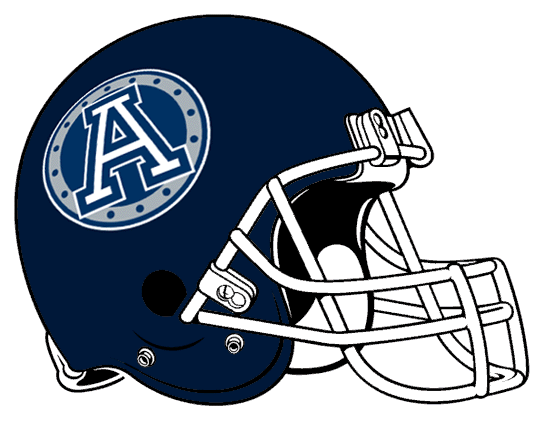 Toronto Argonauts 2005-2017 Helmet vinyl decal